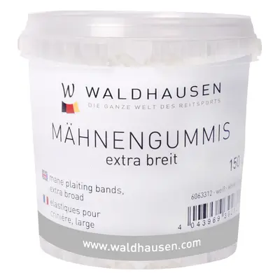 WALDHAUSEN Gumičky do hřívy Waldhausen, 150 g, bílé