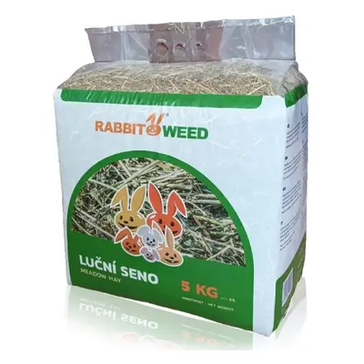 Rabbit Weed Seno pro hlodavce RabbitWeed, luční, 5 kg