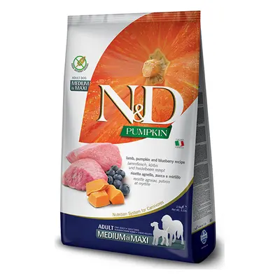 N&D (Farmina Pet Foods) N&D GF Pumpkin DOG Adult M/L Lamb & Blueberry 2,5 kg