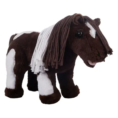 HKM Plyšový koník Pinto Cuddle Pony HKM, brown/white