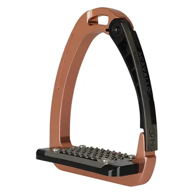 ACAVALLO Třmeny bezpečnostní Arena Alupro Acavallo, 12 cm, rose gold