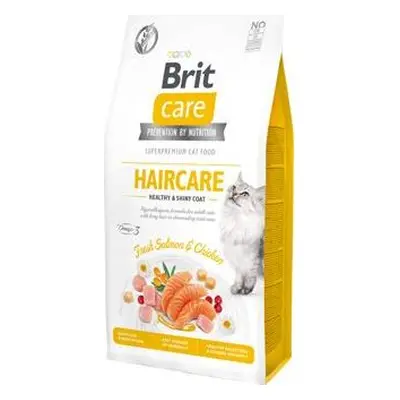 Brit Care Granule pro kočky GF Haircare Healthy&Shiny Coat Brit Care, 7 kg