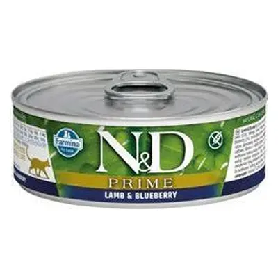 N&D (Farmina Pet Foods) Konzerva N&D CAT PRIME Adult, Lamb & Blueberry, 70 g