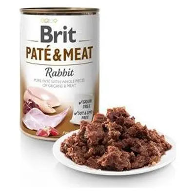 Brit Dog konz Paté & Meat Rabbit 800 g