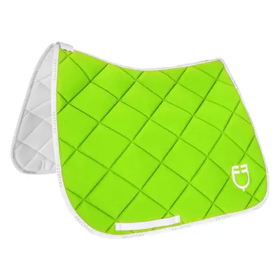 EQUESTRO Dečka podsedlová GP Logo EQUESTRO, drezurní, lime green/white