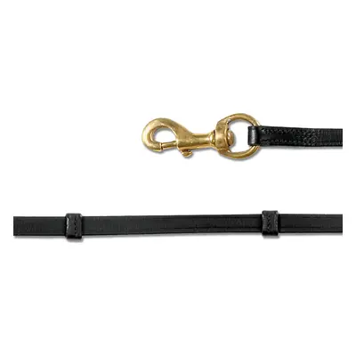 WALDHAUSEN Otěže Island w/Carabiner Waldhausen, 250 cm, black/brass