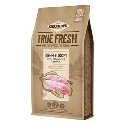 CARNILOVE Granule pro psy Fresh Turkey with Red Lentils and Lemna Carnilov True Fresh, 1,4 kg