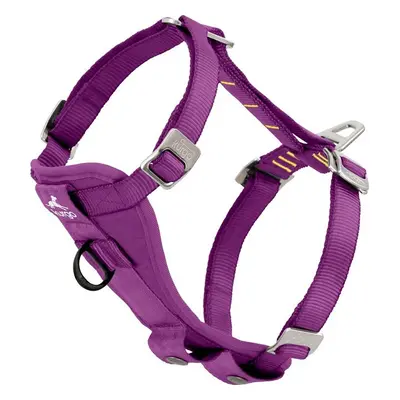 Kurgo Postroj bezpečnostní pro psy do auta True Fit Enhanced Strenght Kurgo, s pásem, M, purple