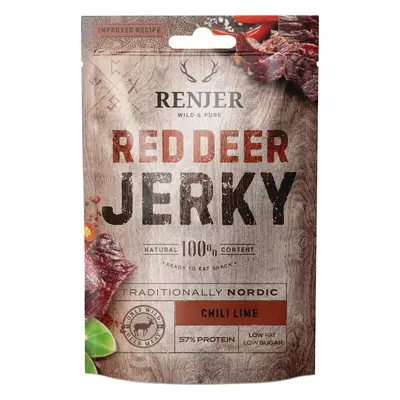 RENJER Jerky Modern Nordic Red Deer Chilli & Lime RENJER, jelenní, 25 g