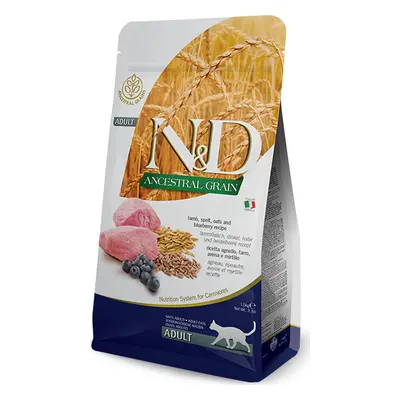 N&D (Farmina Pet Foods) N&D LG CAT Adult Lamb & Blueberry 10 kg