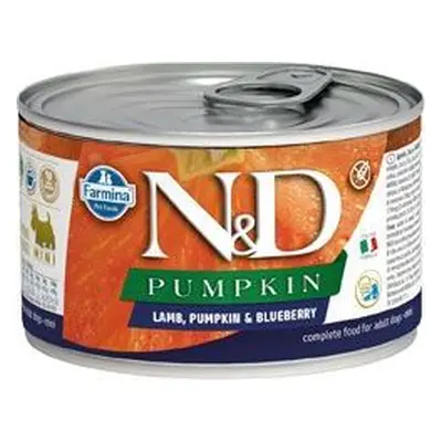 N&D (Farmina Pet Foods) N&D DOG PUMPKIN Adult Lamb & Blueberry Mini 140 g