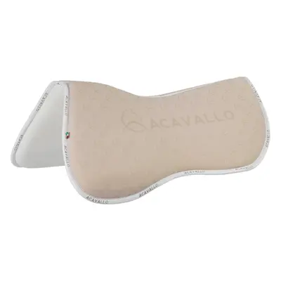 ACAVALLO Dečka tlumící Memory Foam & Bamboo Acavallo, drezurní, sand/white