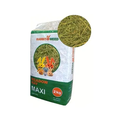 Rabbit Weed Seno pro hlodavce RabbitWeed, luční, 2 kg / 100 l