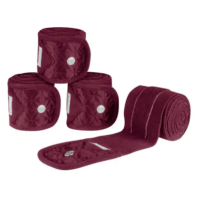 WALDHAUSEN Bandáže fleecové Rom Waldhausen, 4 ks, 3 m, velvet red