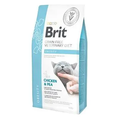 Brit VD Granule pro kočky BRIT, obesity, 5 kg