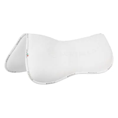 ACAVALLO Dečka tlumící Memory Foam & Bamboo Acavallo, drezurní, bílá