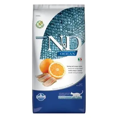 N&D (Farmina Pet Foods) N&D OCEAN CAT Adult Herring & Orange 10 kg