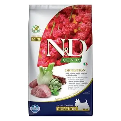 N&D (Farmina Pet Foods) Granule pro psy Quinoa DOG Digestion Lamb & Fennel Mini N&D, 2,5 kg