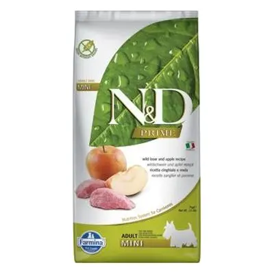 N&D (Farmina Pet Foods) Granule pro psy PRIME Adult Mini Boar & Apple N&D, 7 kg