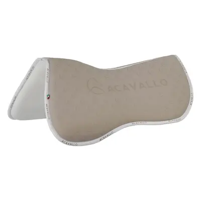 ACAVALLO Dečka tlumící Memory Foam & Bamboo Acavallo, drezurní, terra/white