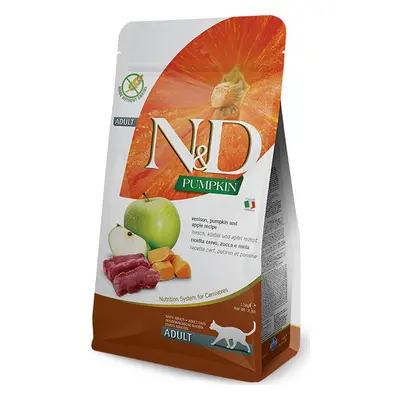 N&D (Farmina Pet Foods) N&D GF Pumpkin CAT Venison & Apple 300 g