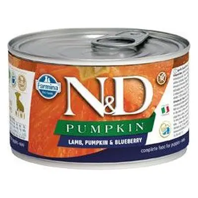 N&D (Farmina Pet Foods) N&D DOG PUMPKIN Puppy Lamb & Blueberry Mini 140 g