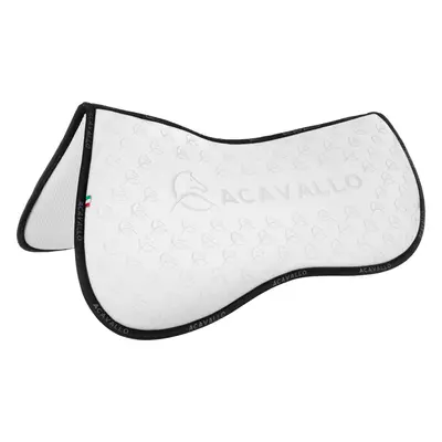 ACAVALLO Dečka tlumící Memory Foam & Bamboo Acavallo, drezurní, white/black