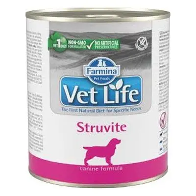 Vet Life Natural (Farmina Pet Foods) Konzerva pro psy VET LIFE NATURAL, struvite, 300 g