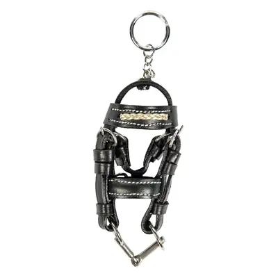 HKM Přívesek na klíče Mini Bridle HKM, black/gold