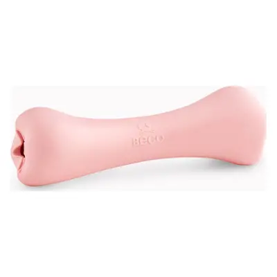 BeCo Hračka pro psy Treat Bone Beco, 17,5 cm, pink