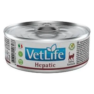 Vet Life Natural (Farmina Pet Foods) Konzerva pro kočky VET LIFE NATURAL, hepatic, 85 g