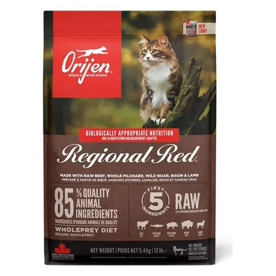 Granule pro kočky Orijen Cat Regional Red, 5,4 kg