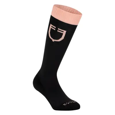 EQUESTRO Podkolenky Deocell EQUESTRO, black/pink