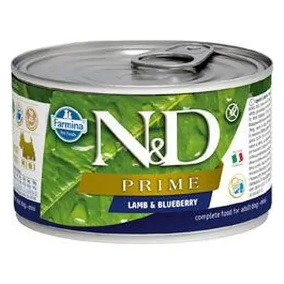 N&D (Farmina Pet Foods) N&D DOG PRIME Adult Lamb & Blueberry Mini 140 g