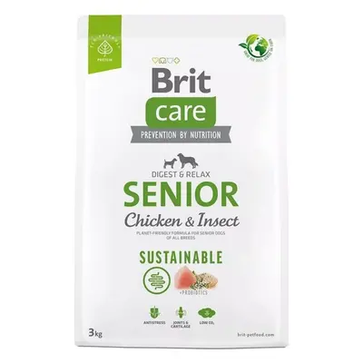 Granule Brit Care Dog Sustainable Senior, 3 kg