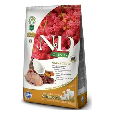 N&D (Farmina Pet Foods) N&D Quinoa DOG Skin & Coat Quail & Coconut 7 kg