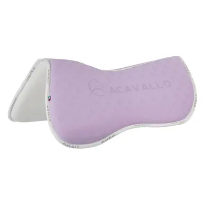 ACAVALLO Dečka tlumící Memory Foam & Bamboo Acavallo, drezurní, lilla/white