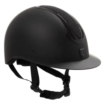 EQUESTRO Helma Azael Stone Wide Visor EQUESTRO, dámská, černá Obvod hlavy: 58-60 cm