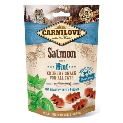 CARNILOVE Pochoutka pro kočky Crunchy Snack Salmon&Mint Carnilove, 50 g