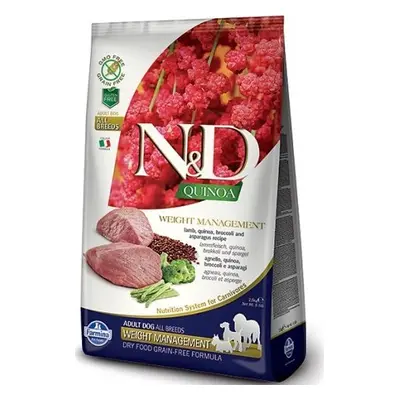 N&D (Farmina Pet Foods) N&D GF Quinoa DOG Weight Management Lamb & Broccoli 7 kg