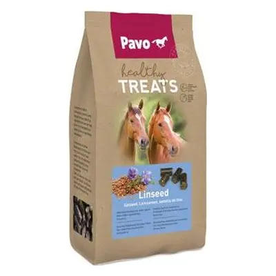 PAVO Pamlsky pro koně Healthy, 1 kg, lněné semínko