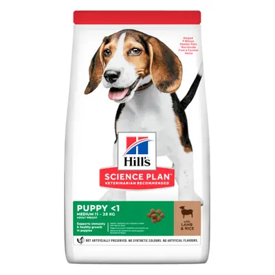 Granule pro štěňata Hill's Can.Dry SP Puppy Medium, Lamb&Rice, 14 kg