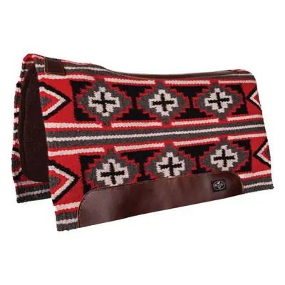 Professional's Choice Dečka podsedlová Navajo Top Steam-Pressed, westernová, black/crimson