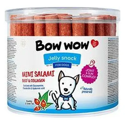 Bow wow Salámky pro psy Bow wow, uherské s kolagenem, 60 ks