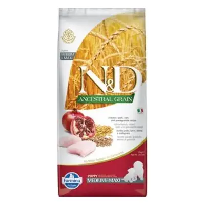 N&D (Farmina Pet Foods) N&D LG DOG Puppy M/L Chicken & Pomegranate 12 kg