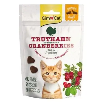 Gimcat Pamlsky pro kočky GIMCAT, krocan+brusinky, 50 g