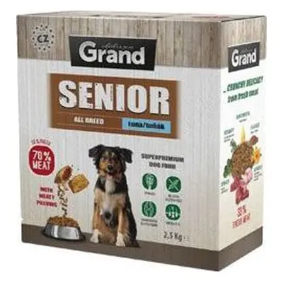 Grand Krmivo pro psy GRAND, senior, 2,5 kg