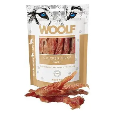 Woolf Pamlsky pro psy WOOLF, chicken bars, 100 g