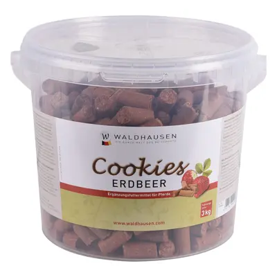 WALDHAUSEN Pamlsky pro koně Cookies Waldhausen, 3 kg, jahodové