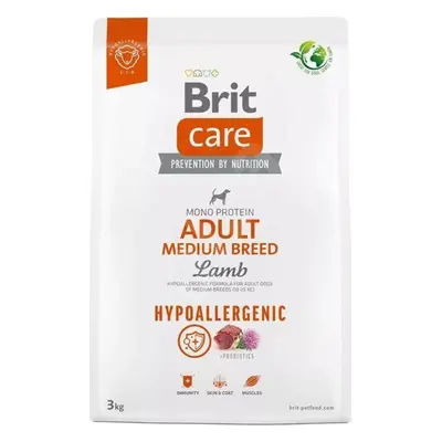 Granule Brit Care Dog Hypoallergenic Adult Medium Breed, 3 kg